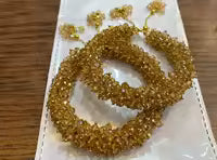 Handmade Crystal Gajra Bracelet for Girls & Women