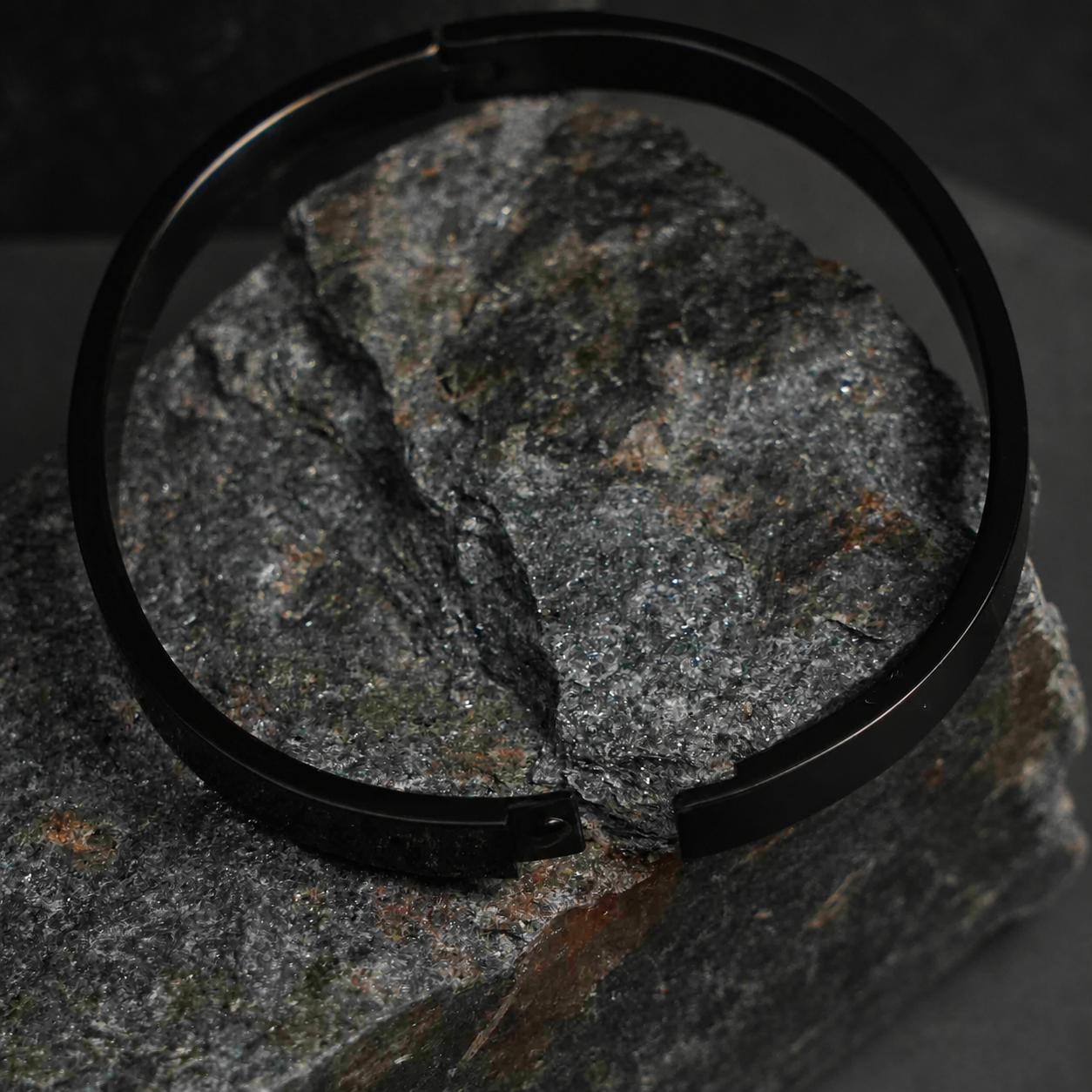 Black Cuff Bracelet - image 3