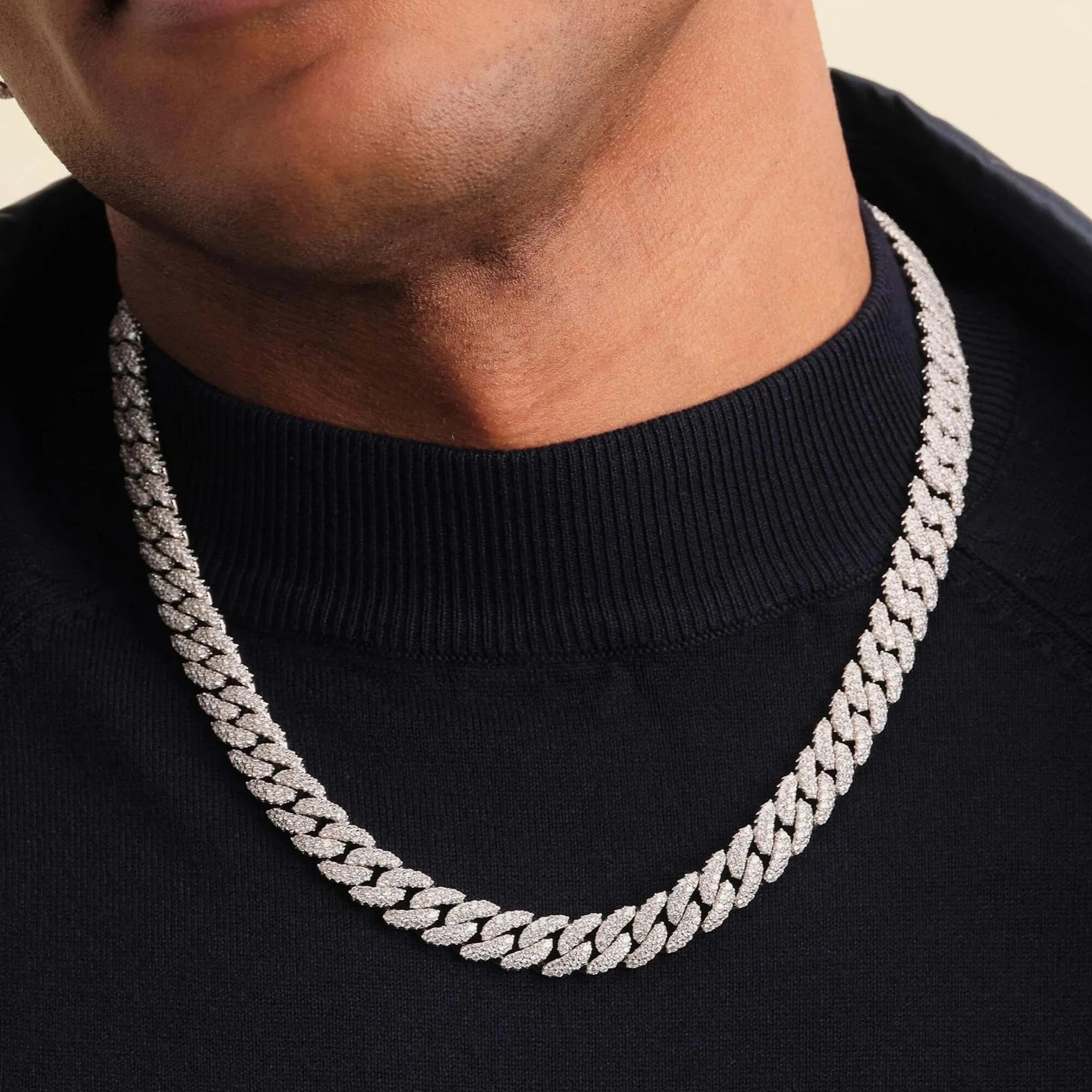 Iced Out Cuban Set - 10mm - image 2
