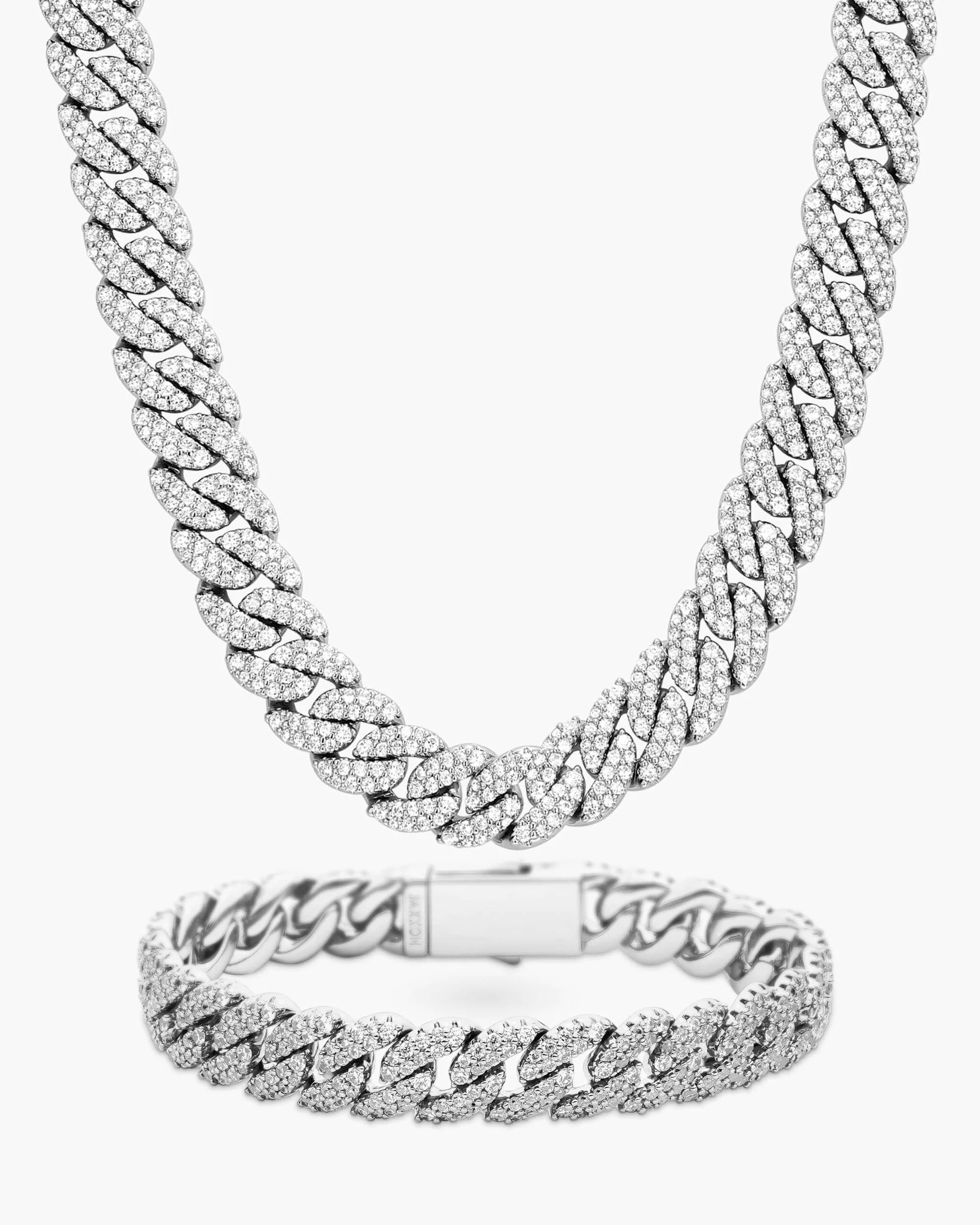 Iced Out Cuban Set - 10mm - image 3