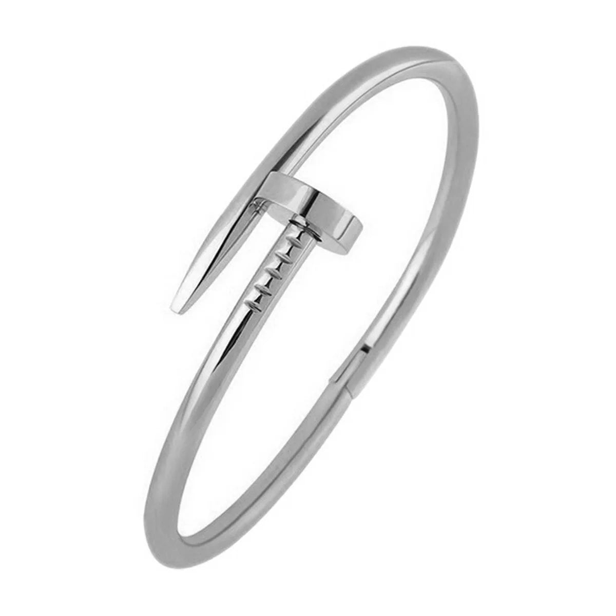 Silver Nail Bracelet - image 2