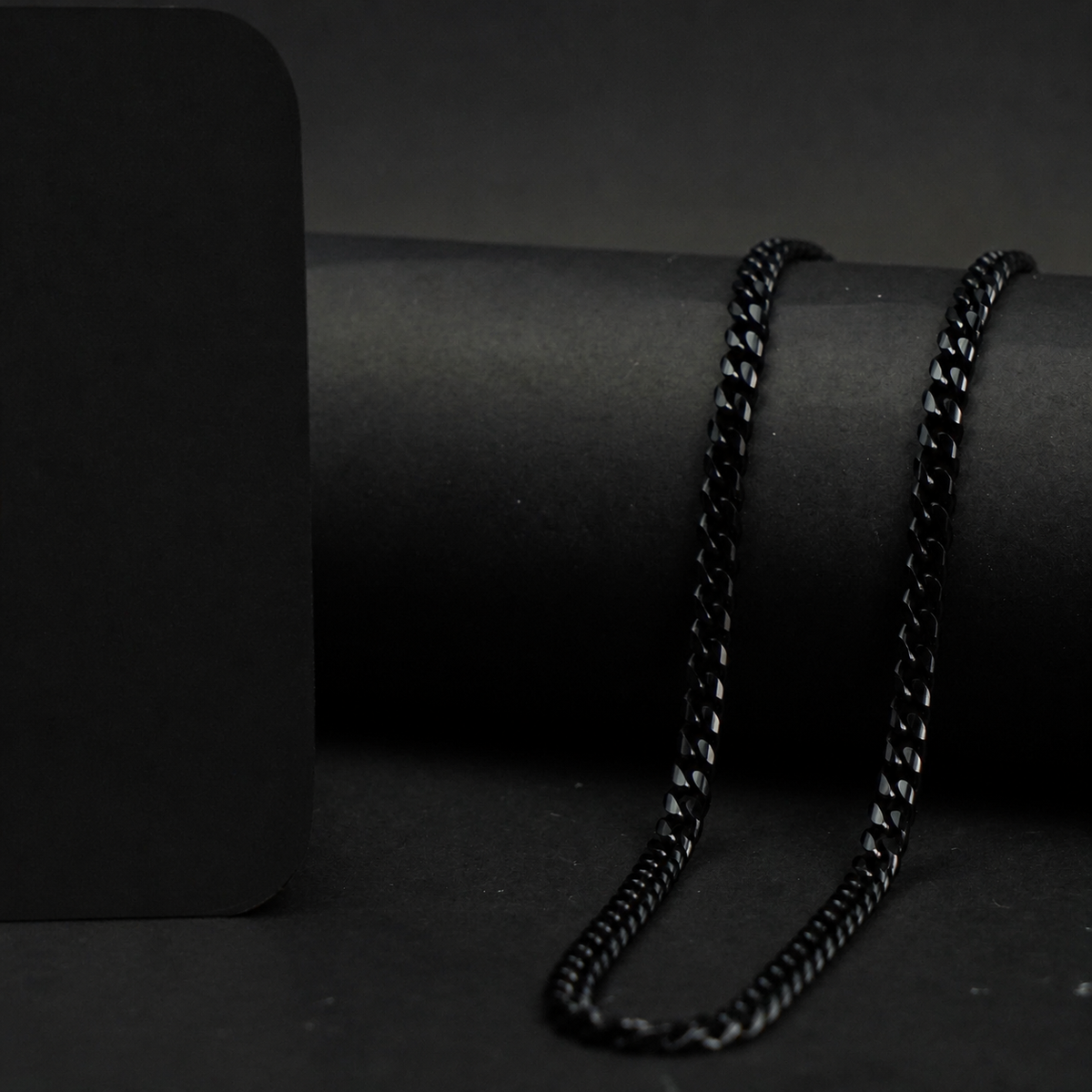 Black Cuban Chain 6mm - image 4