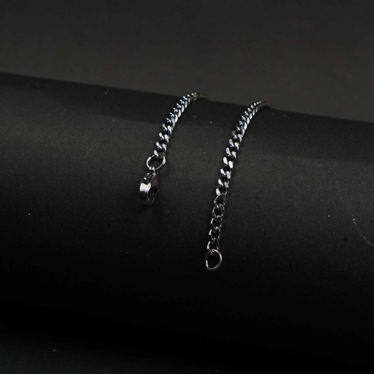 Cuban Chain & Bracelet Set 4mm - image 6