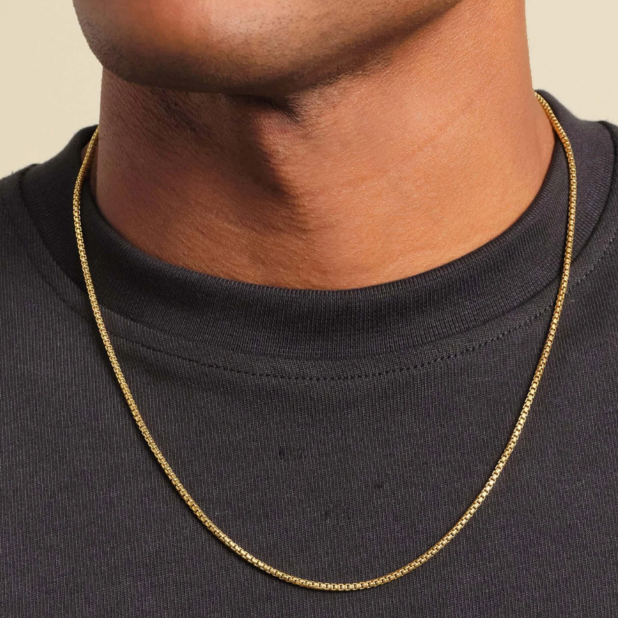 Golden Box Chain 3 mm - image 1