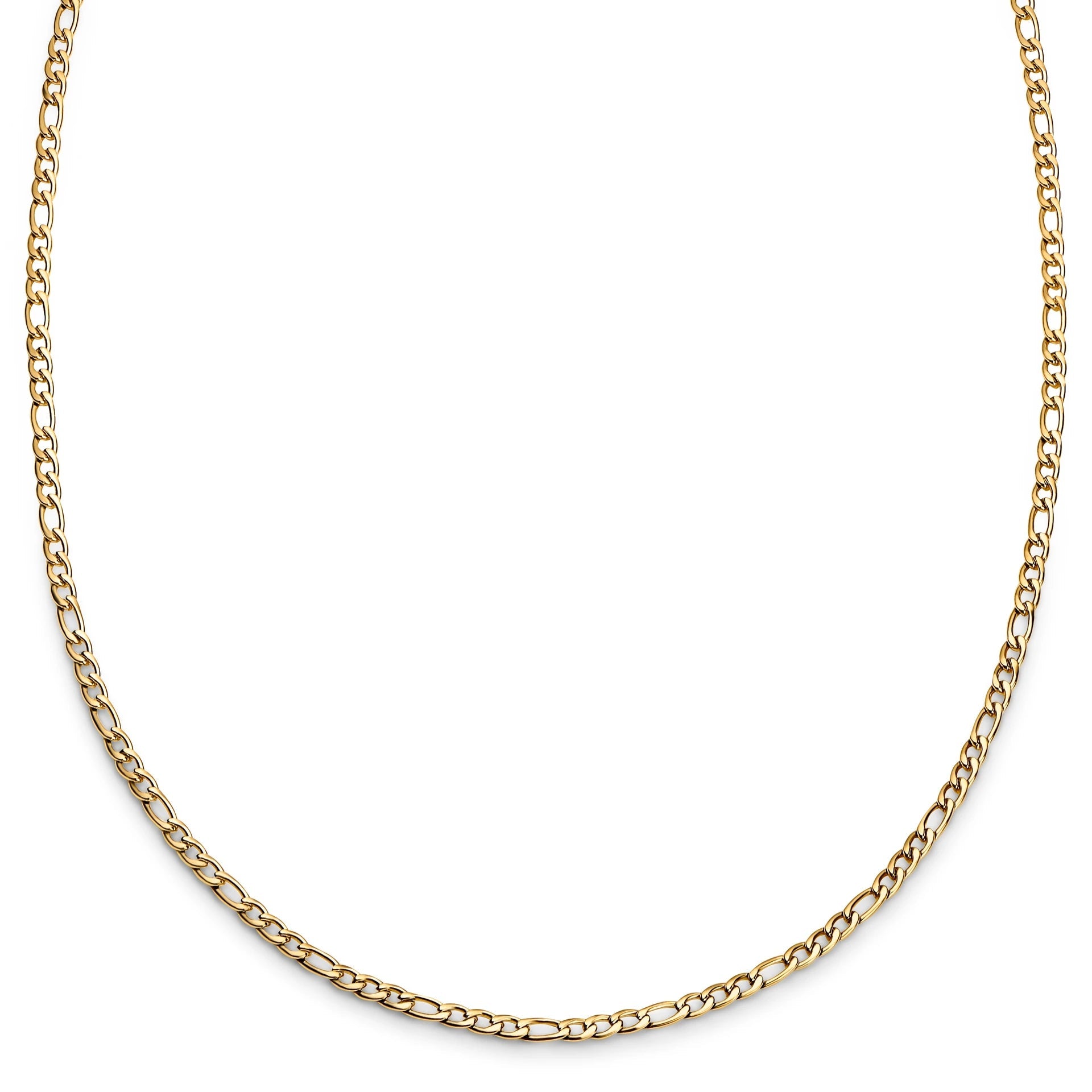 Golden Figaro Link Chain 4mm - image 2