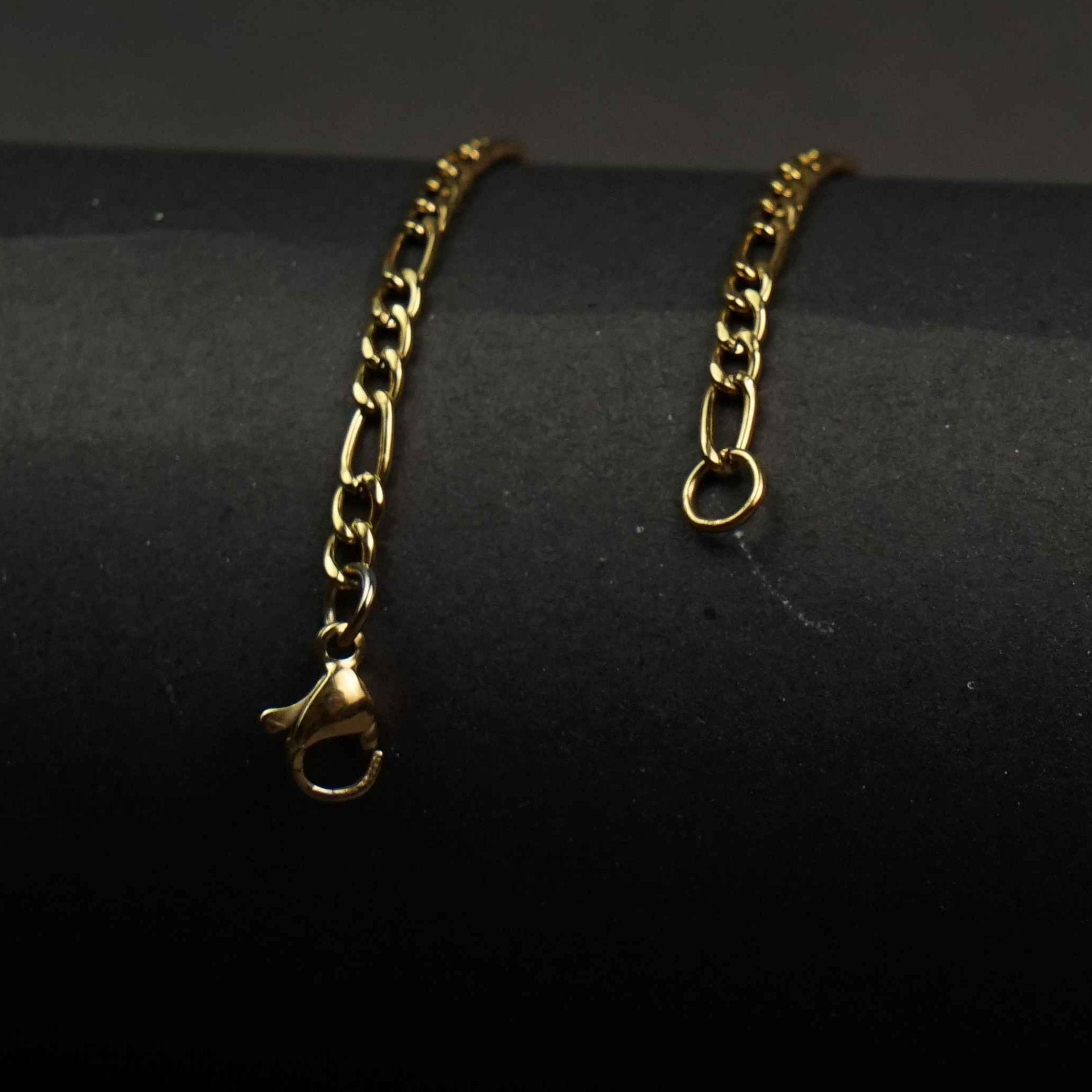 Golden Figaro Link Chain 4mm - image 5