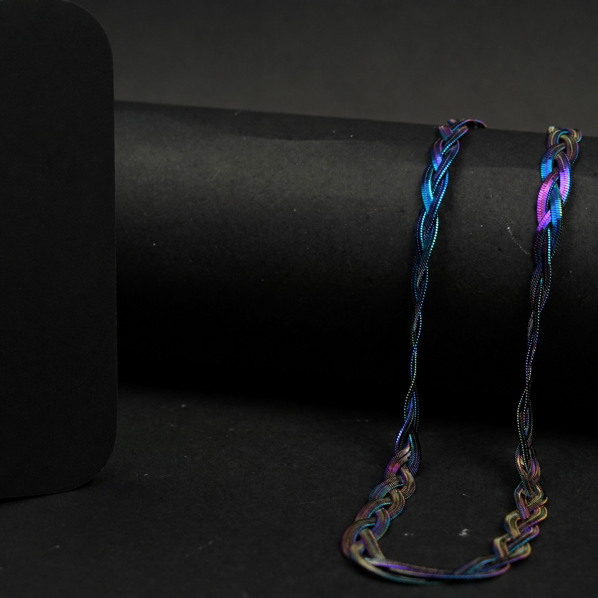 Multicolor Spiral Snake Chain - image 2