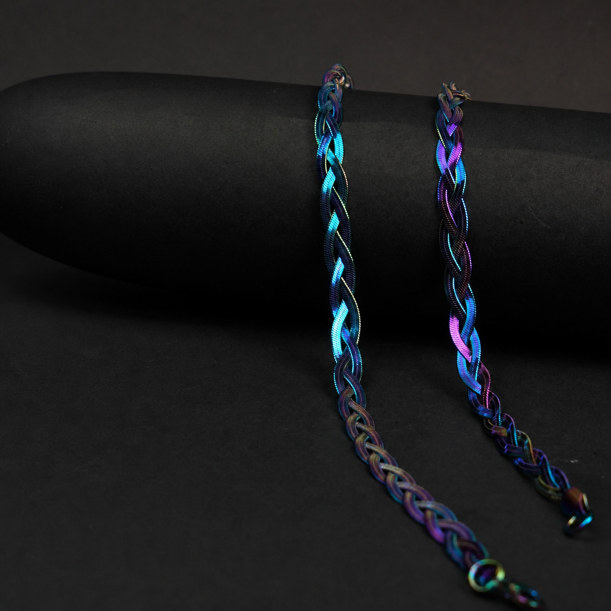 Multicolor Spiral Snake Chain - image 4