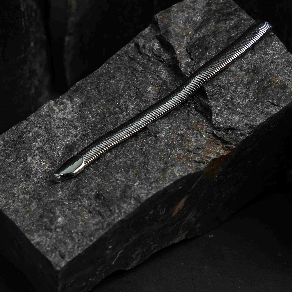 Silver Snake Chain Bracelet - image 3