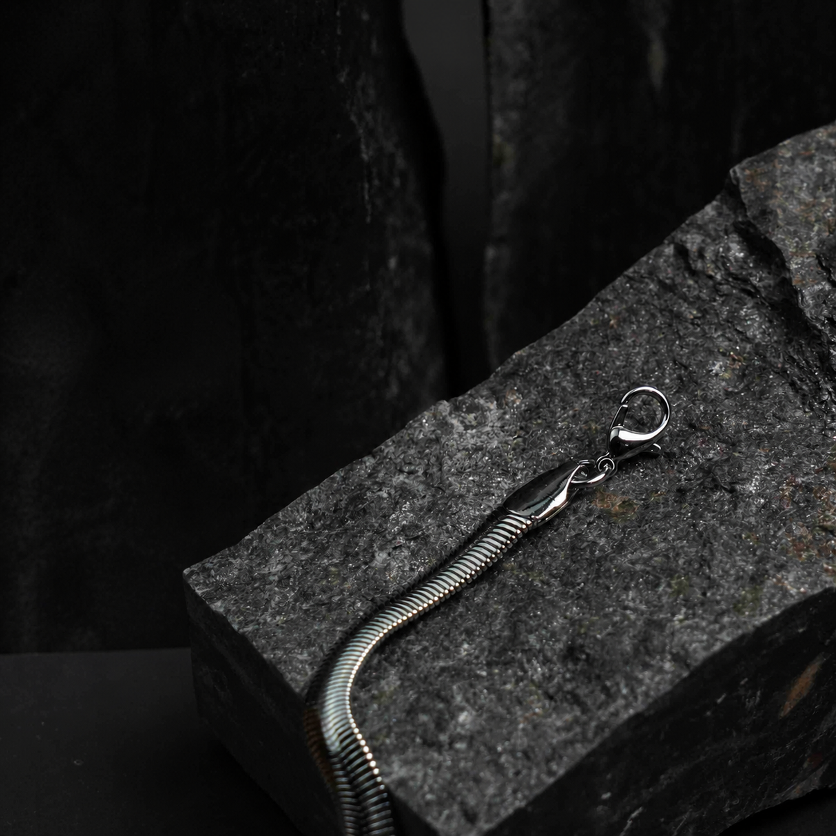 Silver Snake Chain Bracelet - image 4