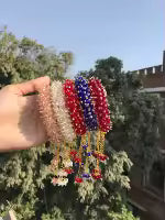 Handmade Crystal Gajra Bracelet for Girls & Women