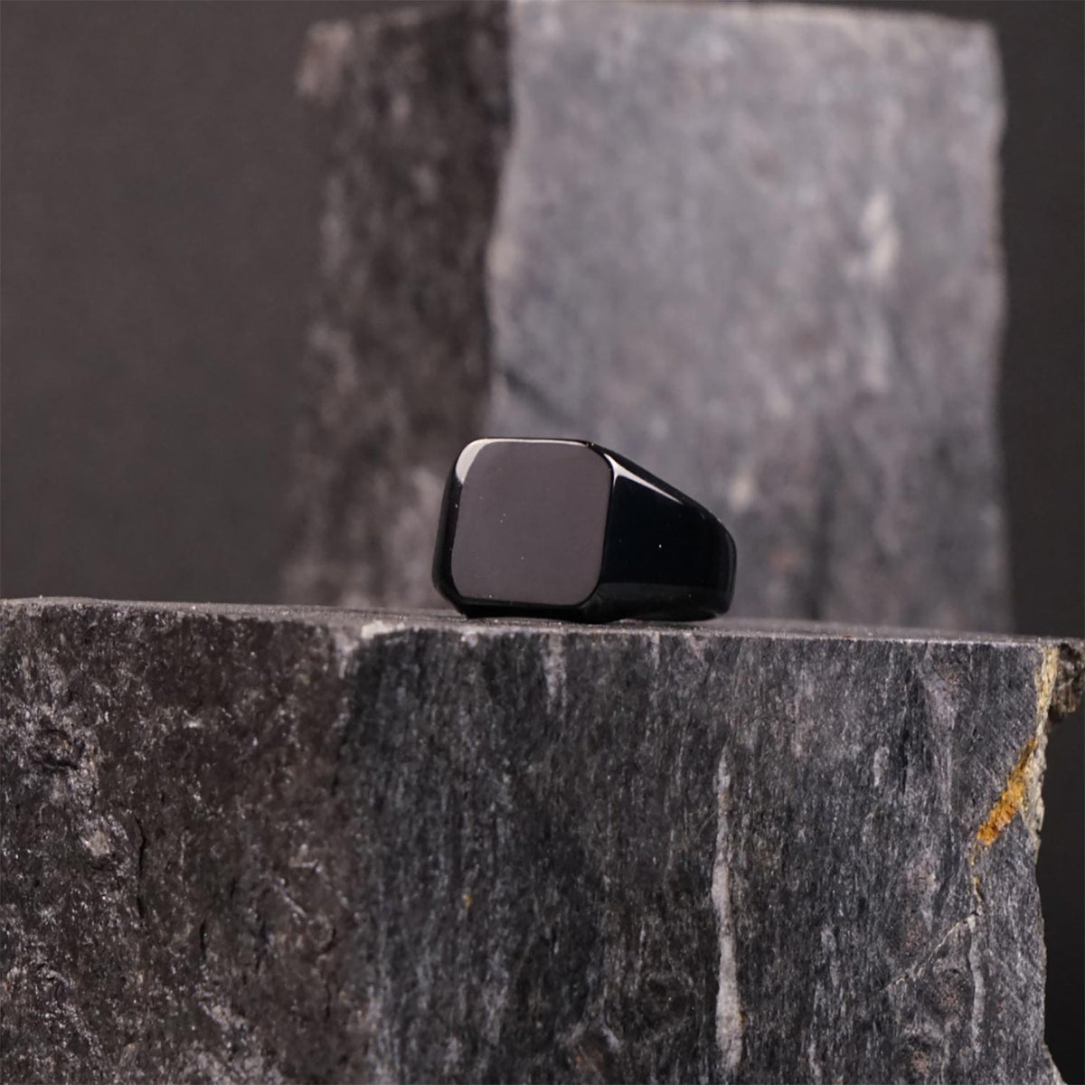 Black Liam Ring - image 2