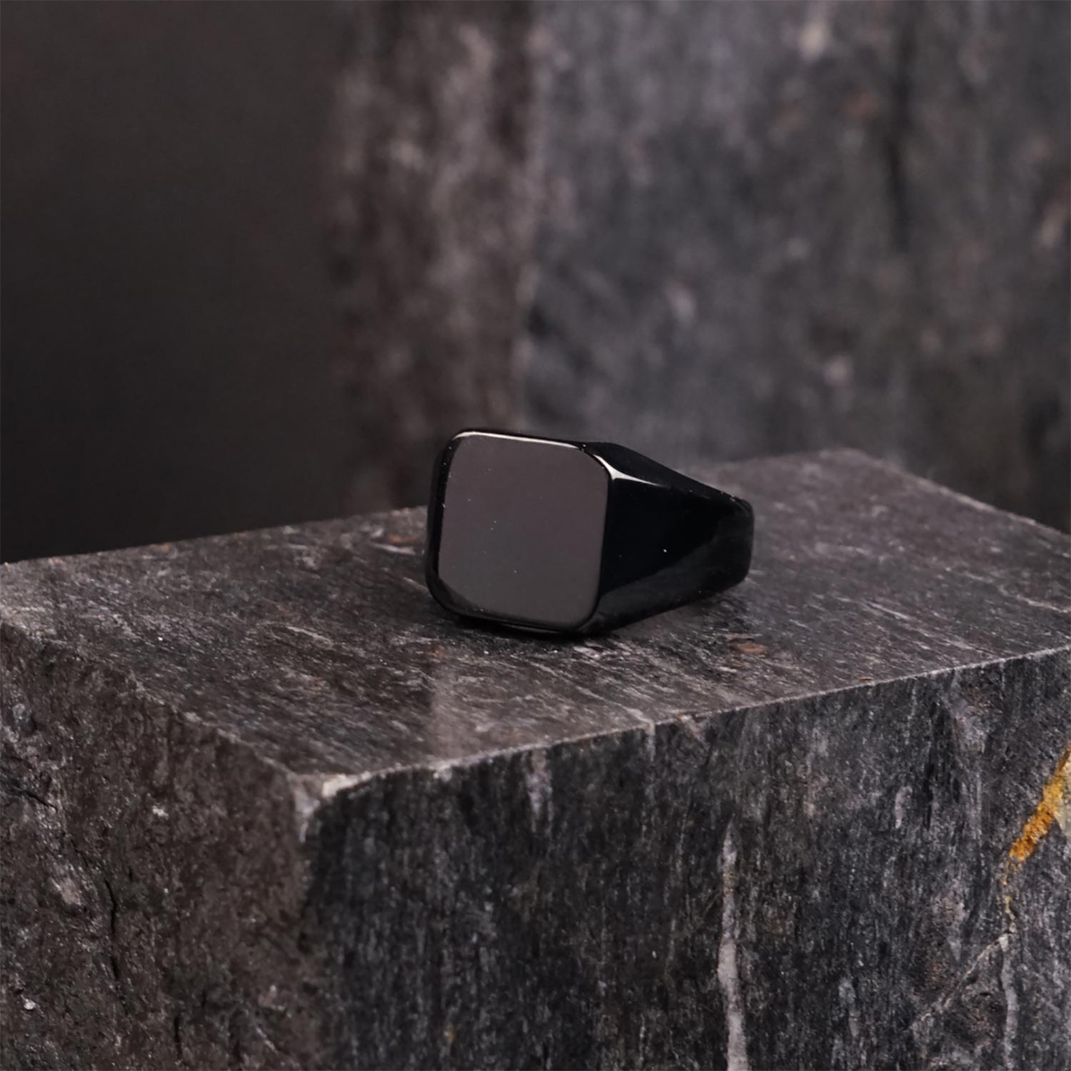 Black Liam Ring - image 3
