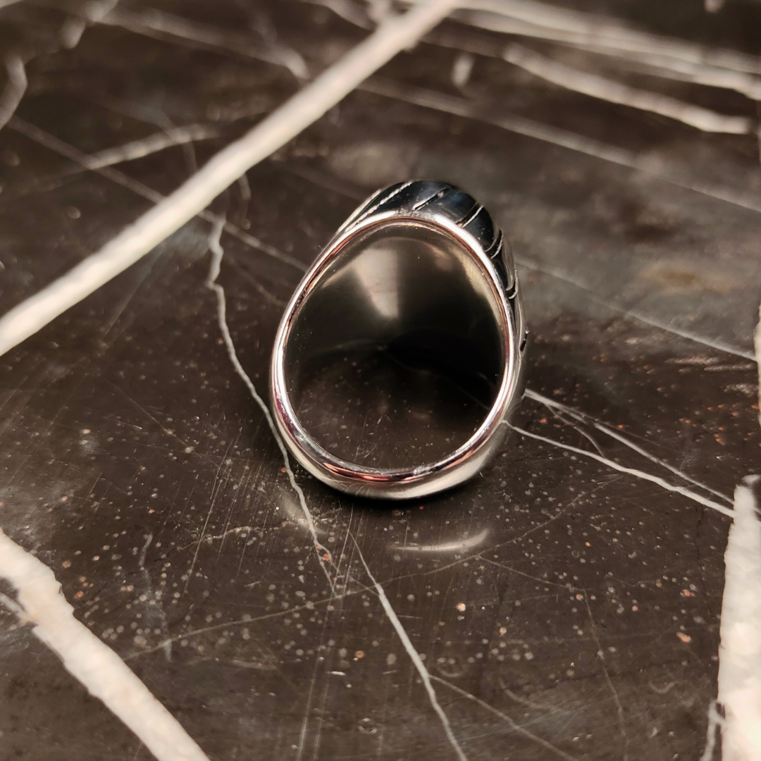 Ocean Waves Onyx Signet - image 2