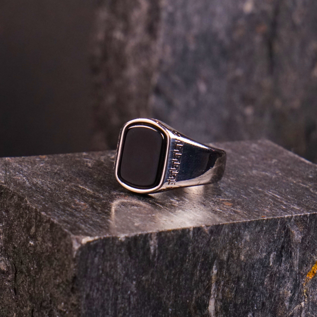Silver Royal Medusa Ring - image 1